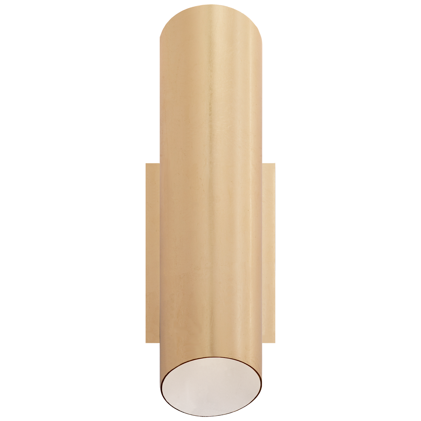 Tourain Wall Sconce in Gild with Plaster White Interior