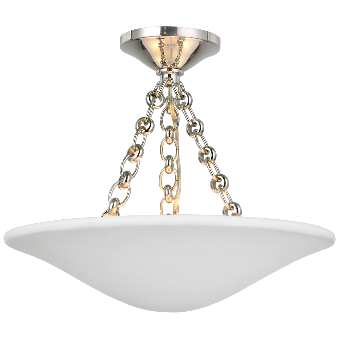 Mollino 16" Semi Flush Mount ARN4425 Visual Comfort
