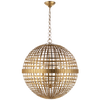 Mill Large Globe Lantern in Gild