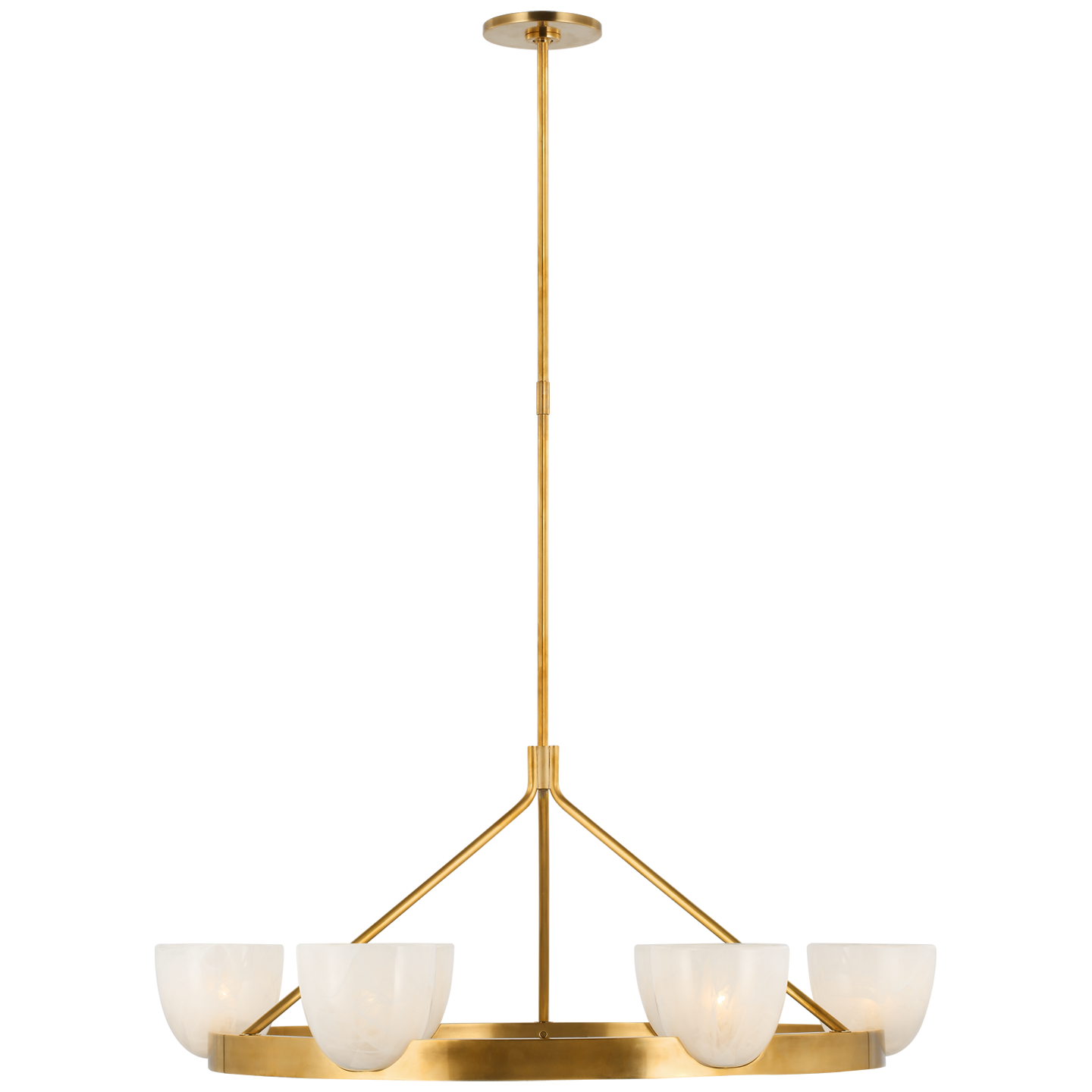 Carola Large Ring Chandelier ARN5490 Visual Comfort