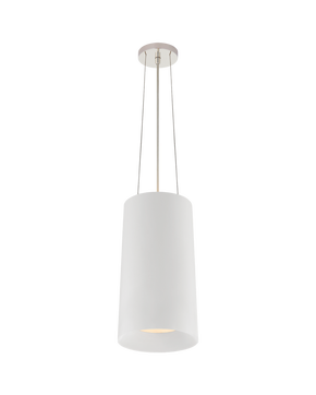 Halo Tall Hanging Shade in Matte White