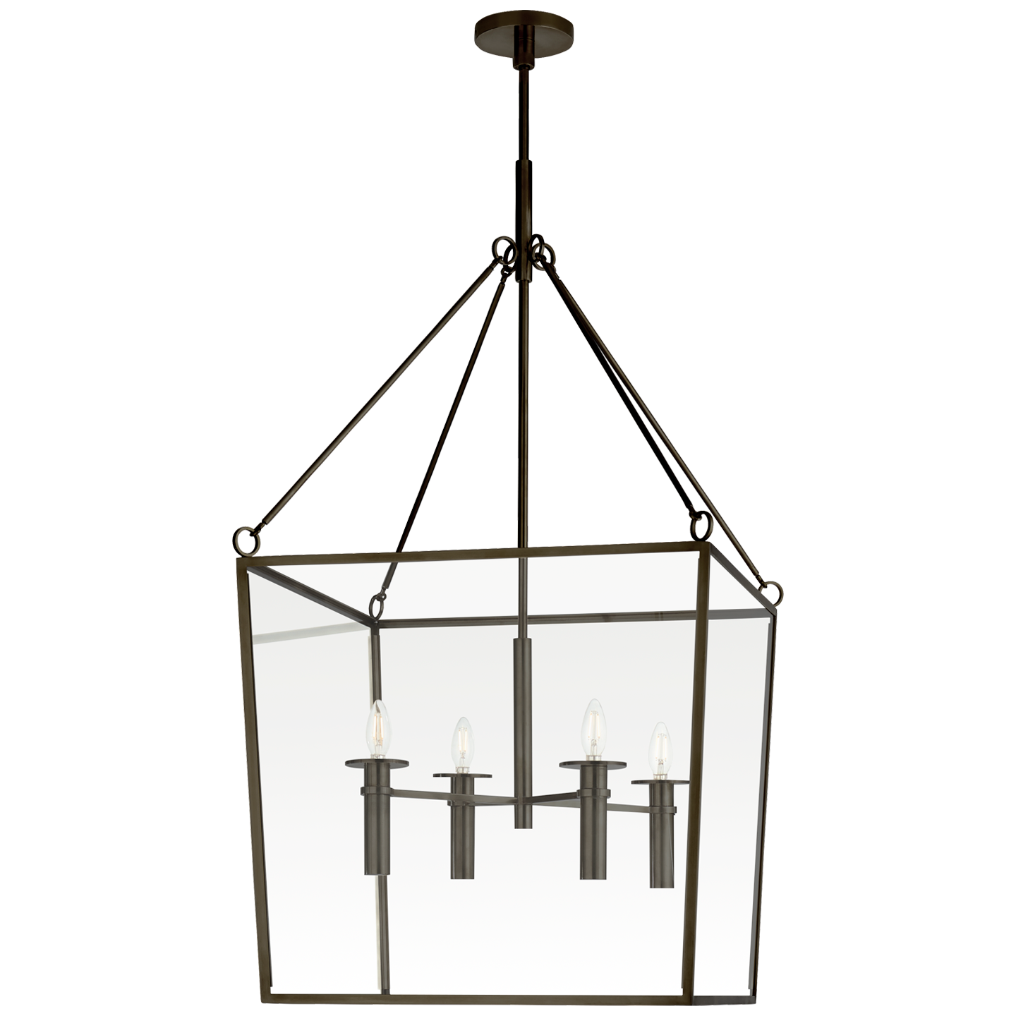 Cochere Large Lantern in Bronze