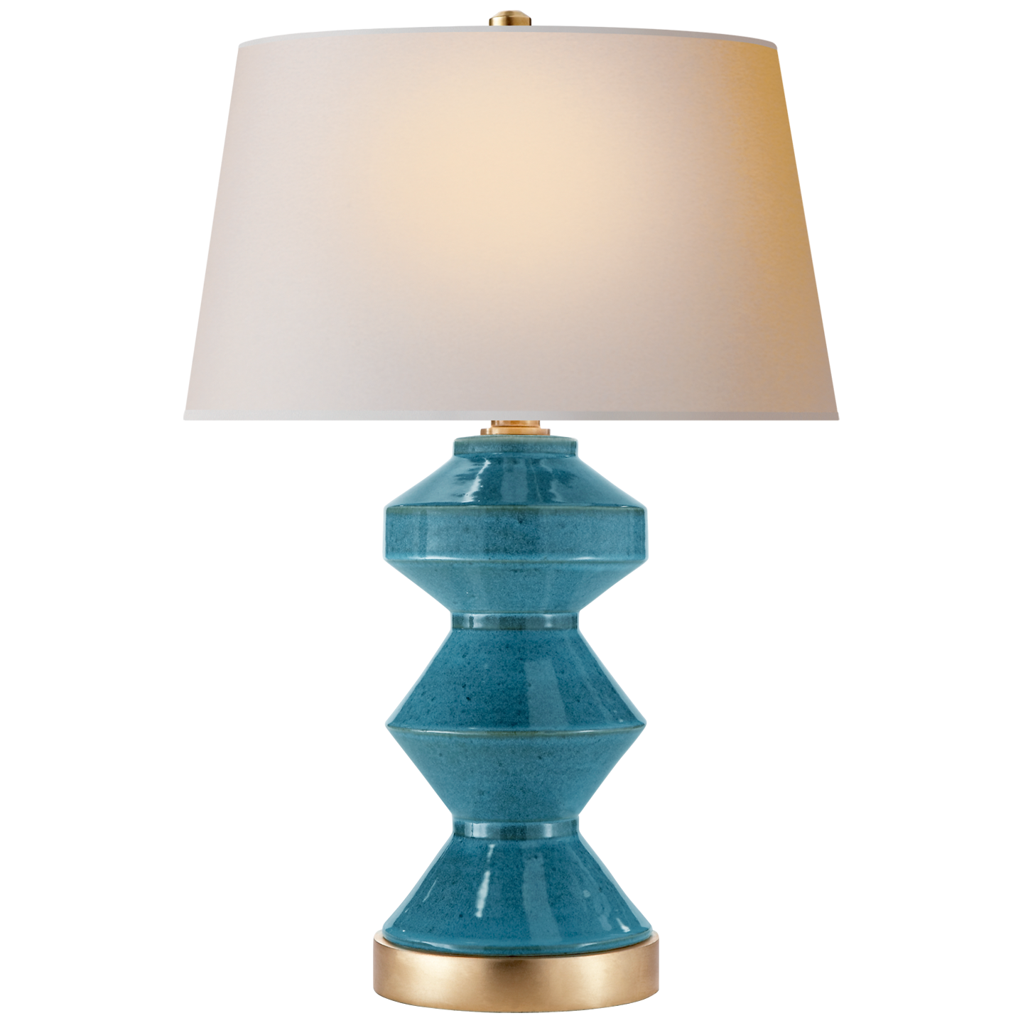 Weller ZigZag Table Lamp CHA8666 Visual Comfort