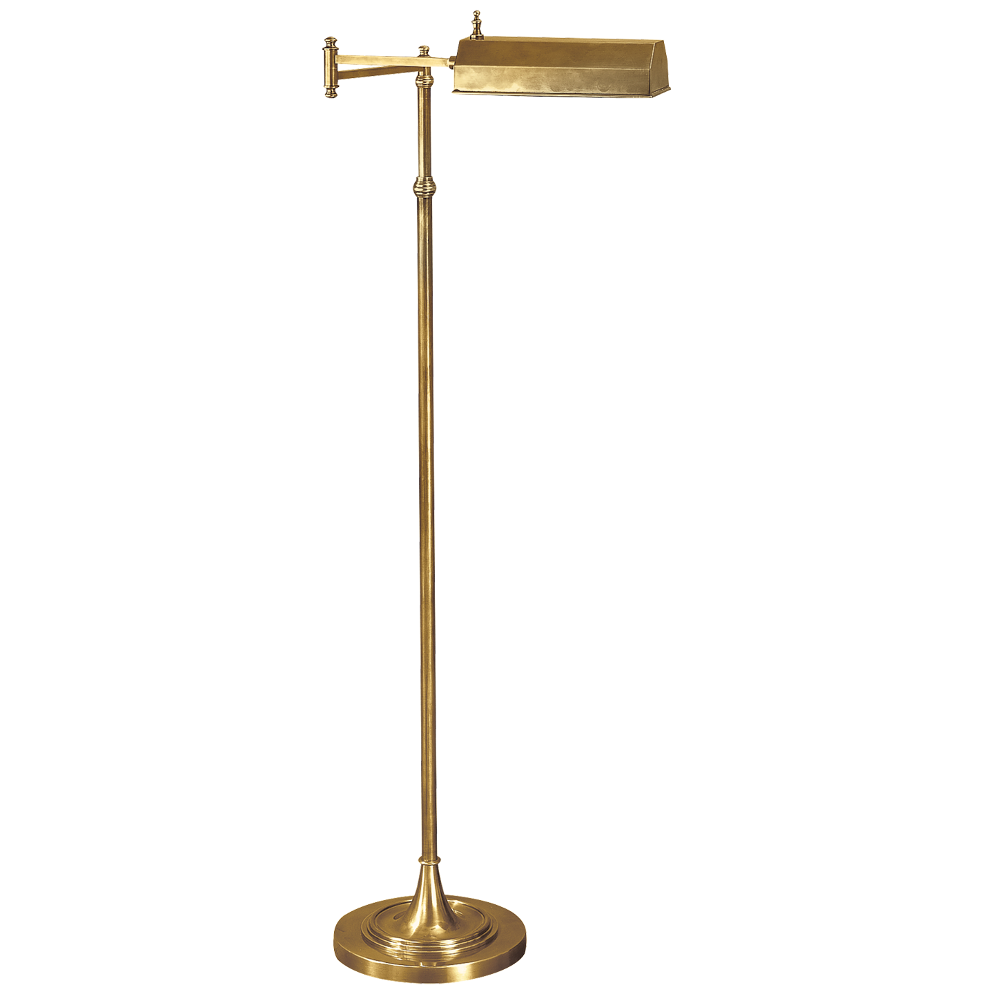 Dorchester Swing Arm Pharmacy Floor Lamp CHA9107 Visual Comfort