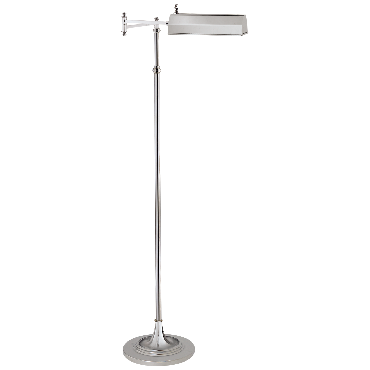 Dorchester Swing Arm Pharmacy Floor Lamp CHA9107 Visual Comfort