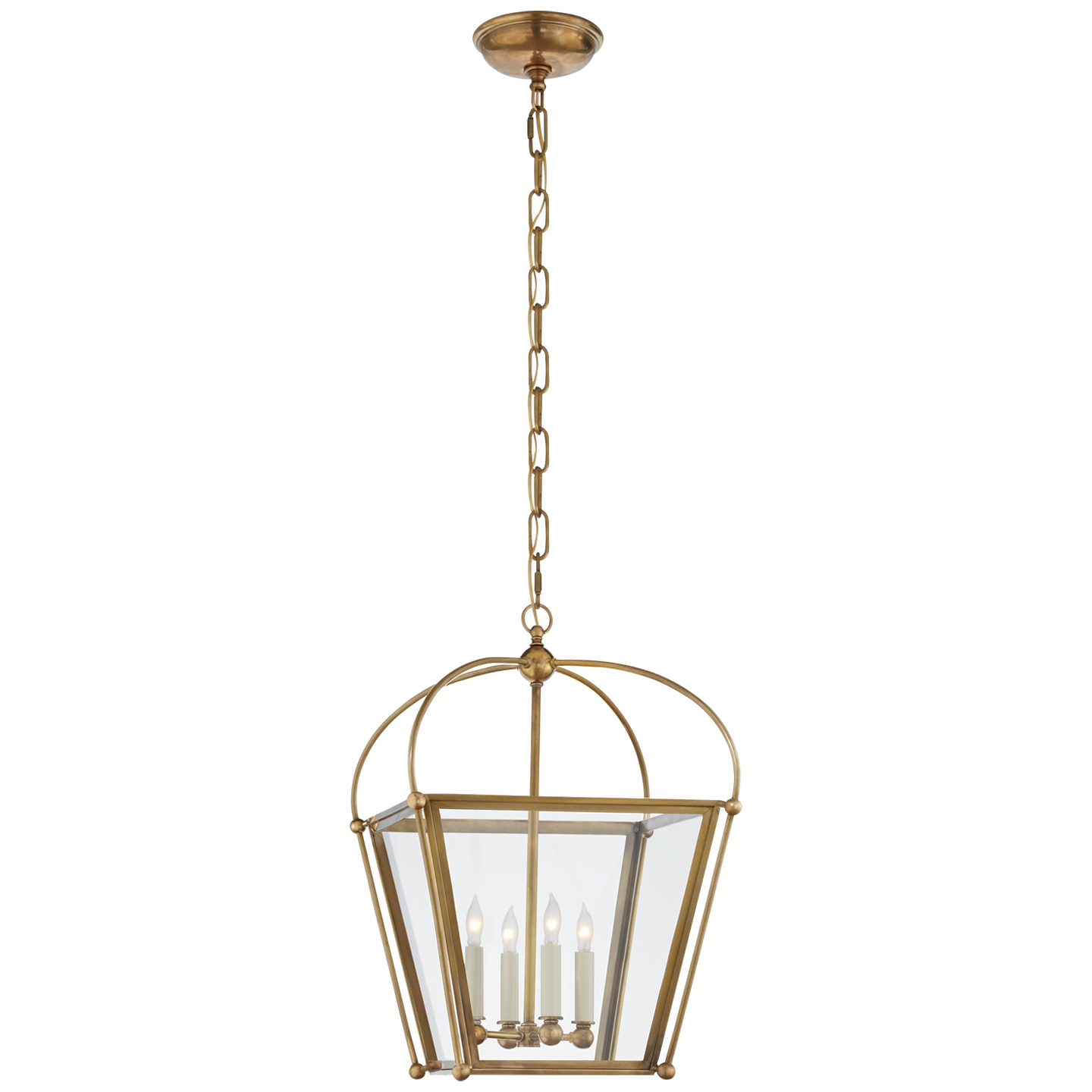 Riverside Small Square Lantern - CHC3438 | Visual Comfort