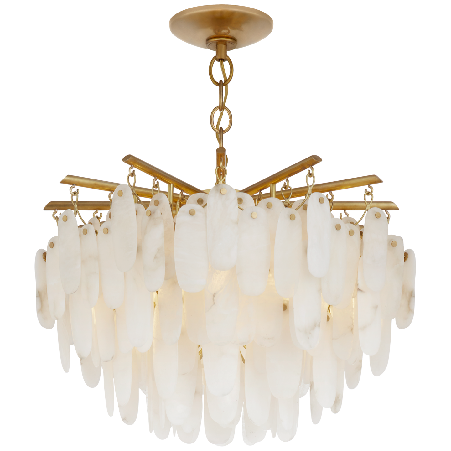 Cora Large SemiFlush Mount Chandelier CHC4910 Visual Comfort