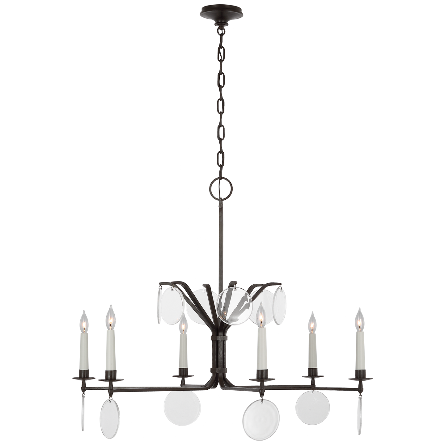 Comtesse XL Uplight Chandelier - PCD5116 | Visual Comfort