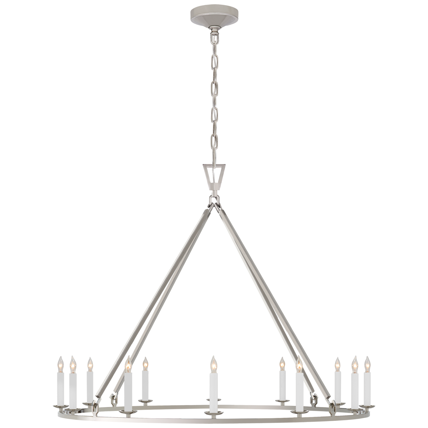 Darlana Large Single Ring Chandelier CHC5174 Visual Comfort