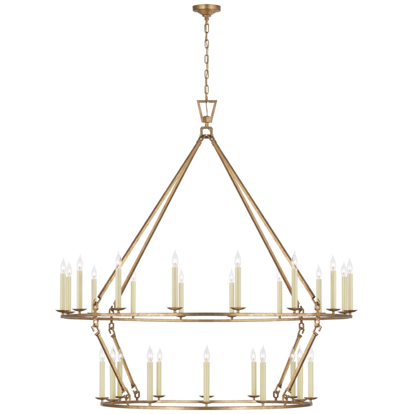 Darlana Oversized Two Tier Chandelier - CHC5277 | Visual Comfort