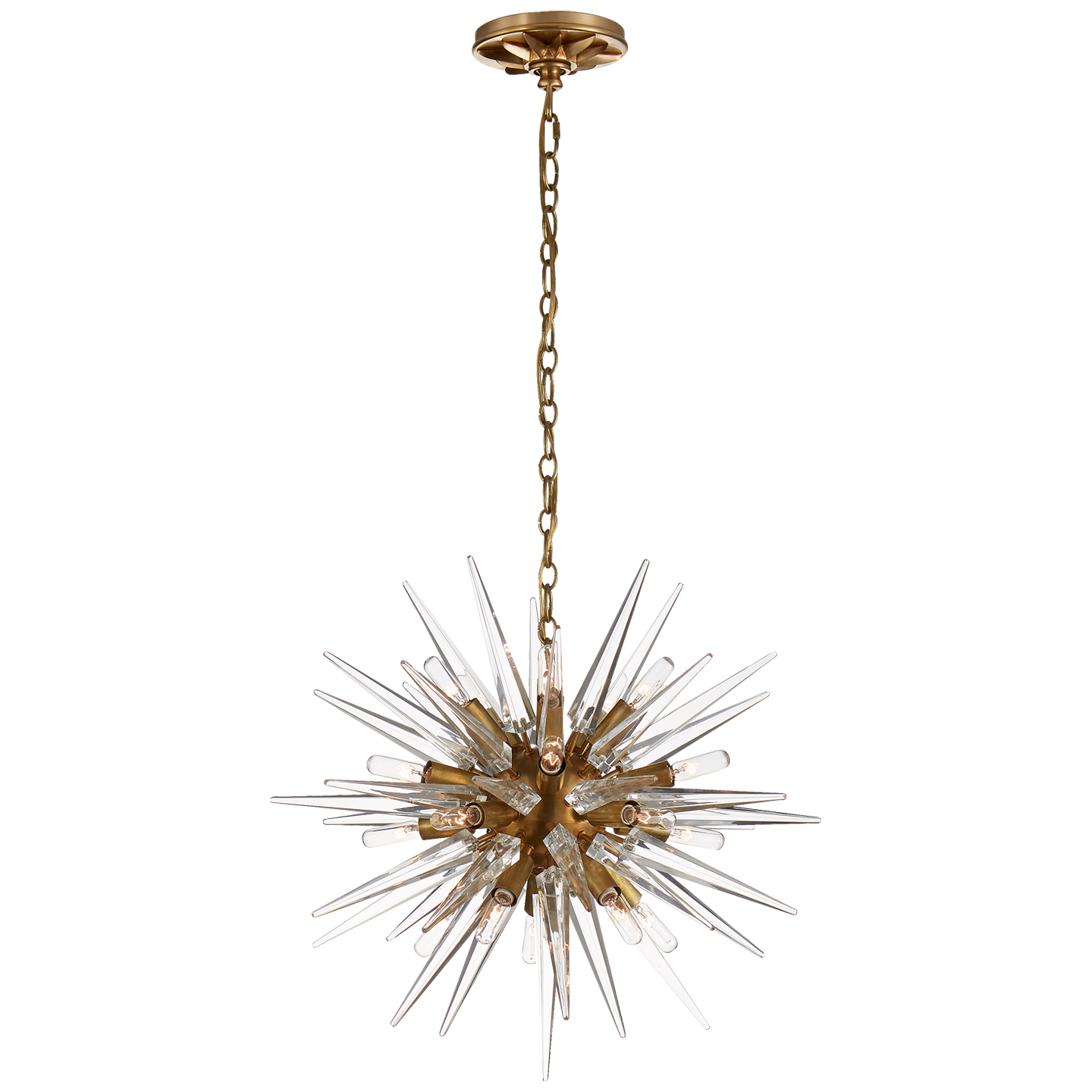 Quincy Small Sputnik Chandelier CHC5286 Visual Comfort