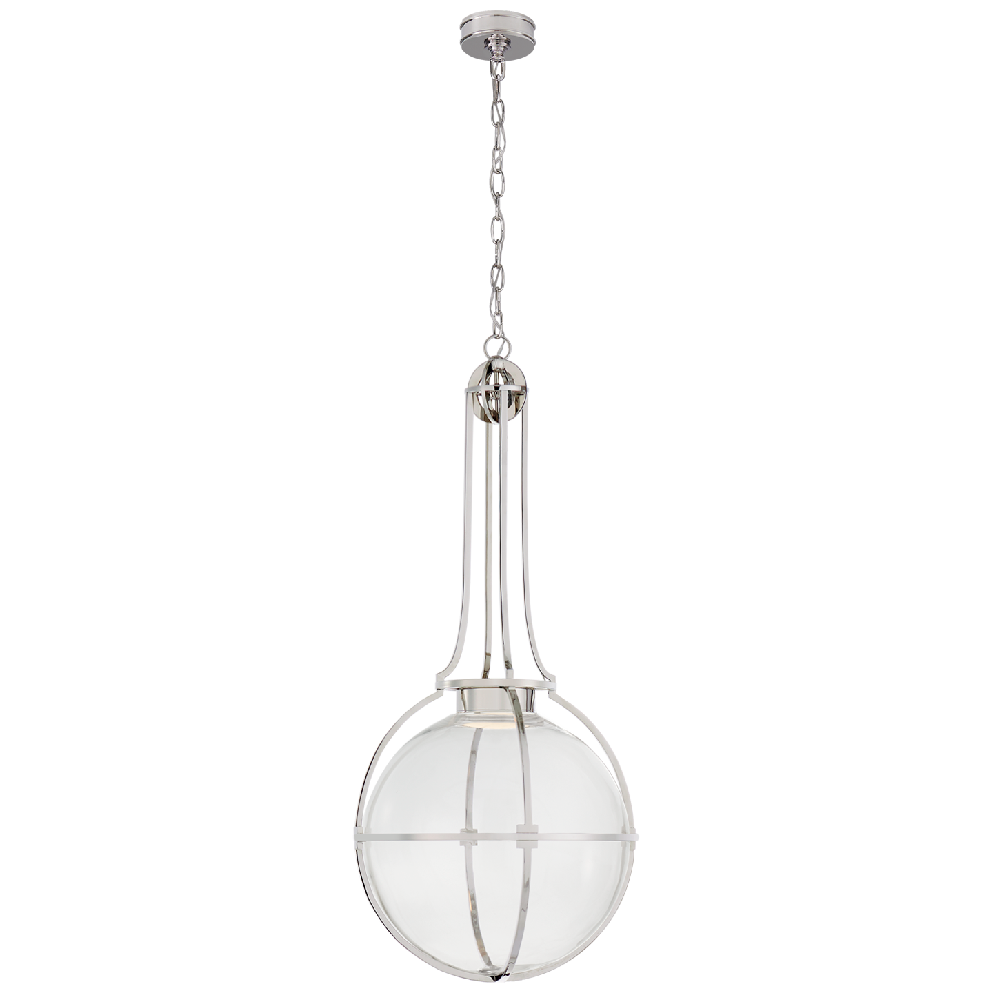 Gracie Large Captured Globe Pendant