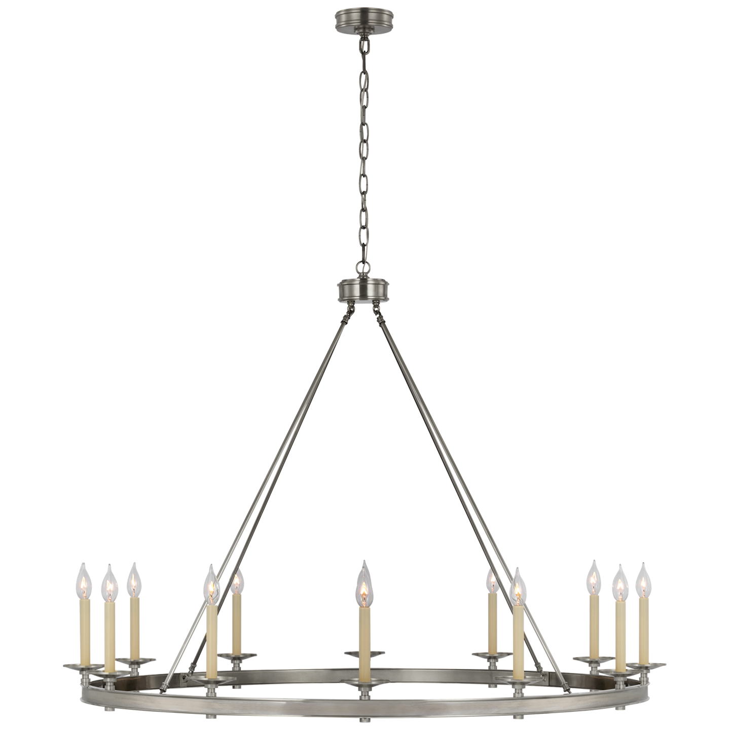 Launceton Grande Ring Chandelier - CHC5614 | Visual Comfort