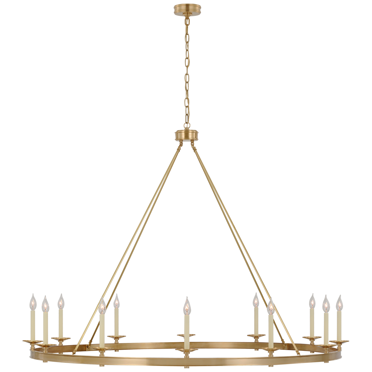 Launceton Oversized Ring Chandelier CHC5615 Visual Comfort