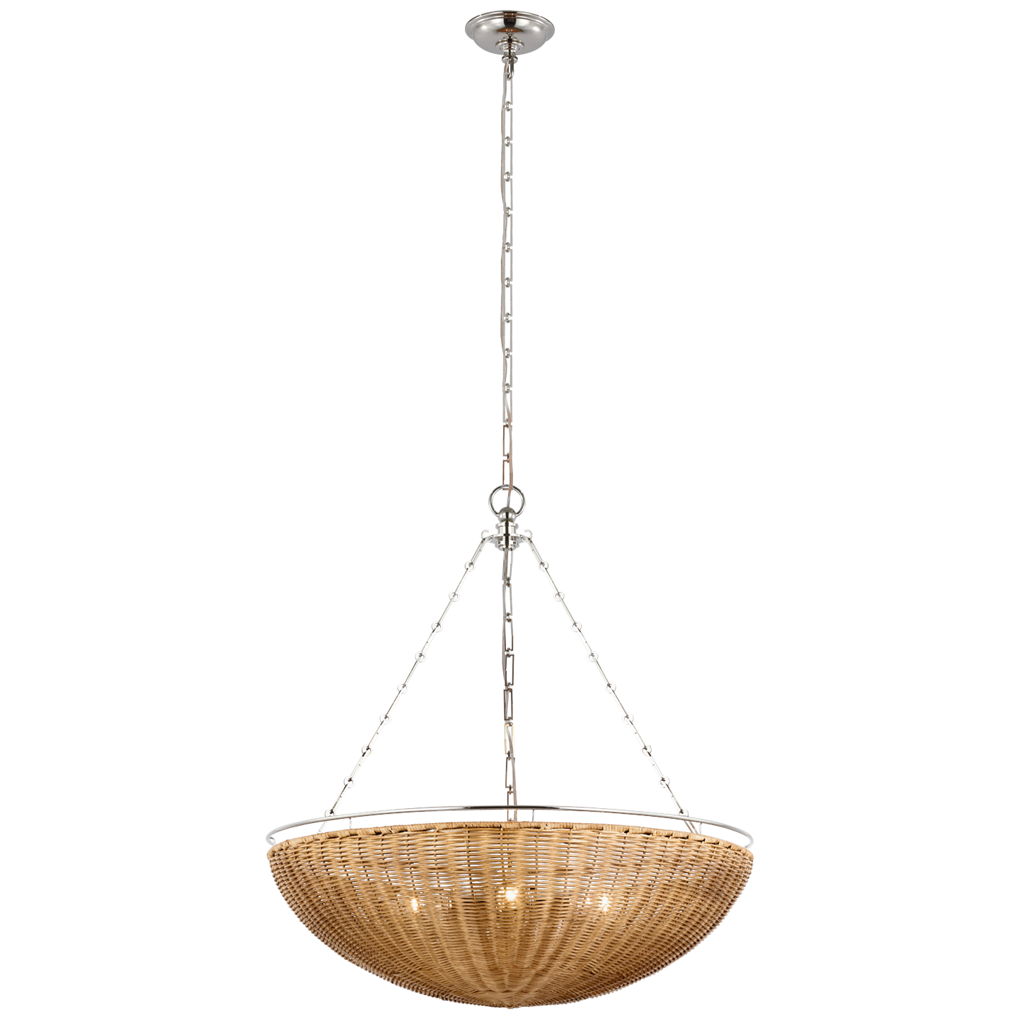 Rattan Chandeliers | Visual Comfort