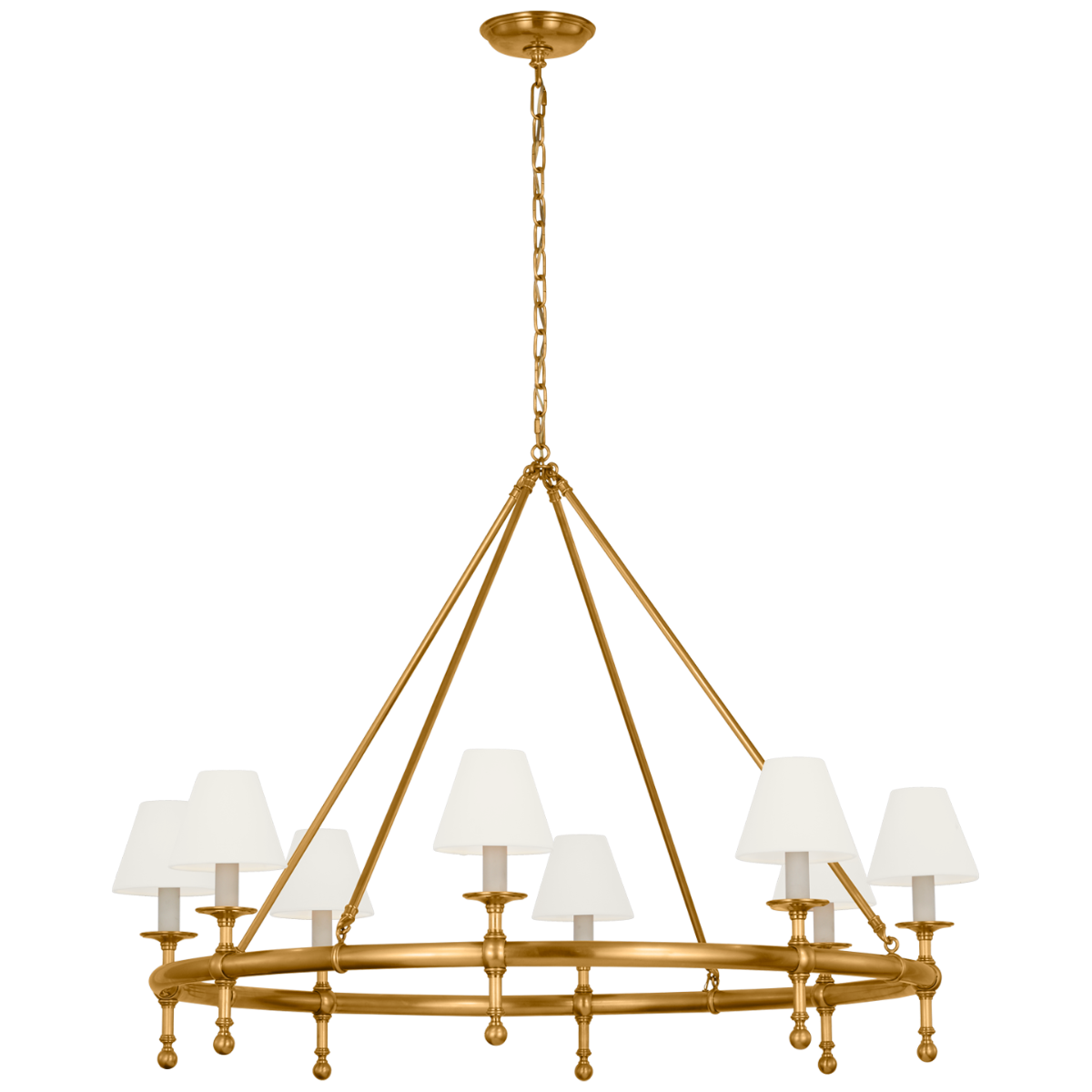 Classic 42" Ring Chandelier CHC5819 Visual Comfort