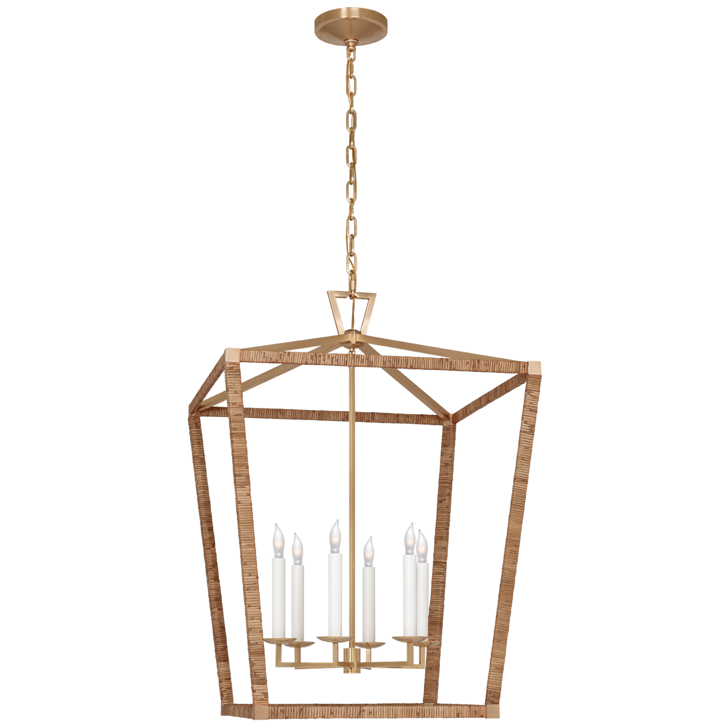 Darlana XL Wrapped Lantern CHC5881 Visual Comfort