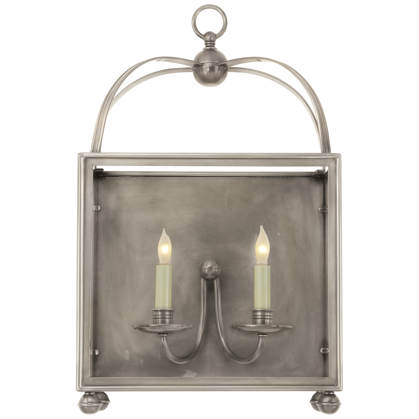 Arch Top Large Rectangular Wall Lantern CHD2421 Visual Comfort