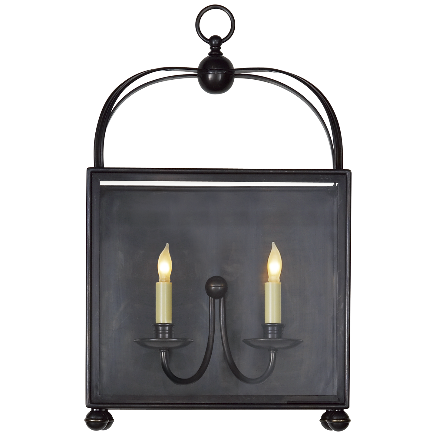 Arch Top Large Rectangular Wall Lantern CHD2421 Visual Comfort