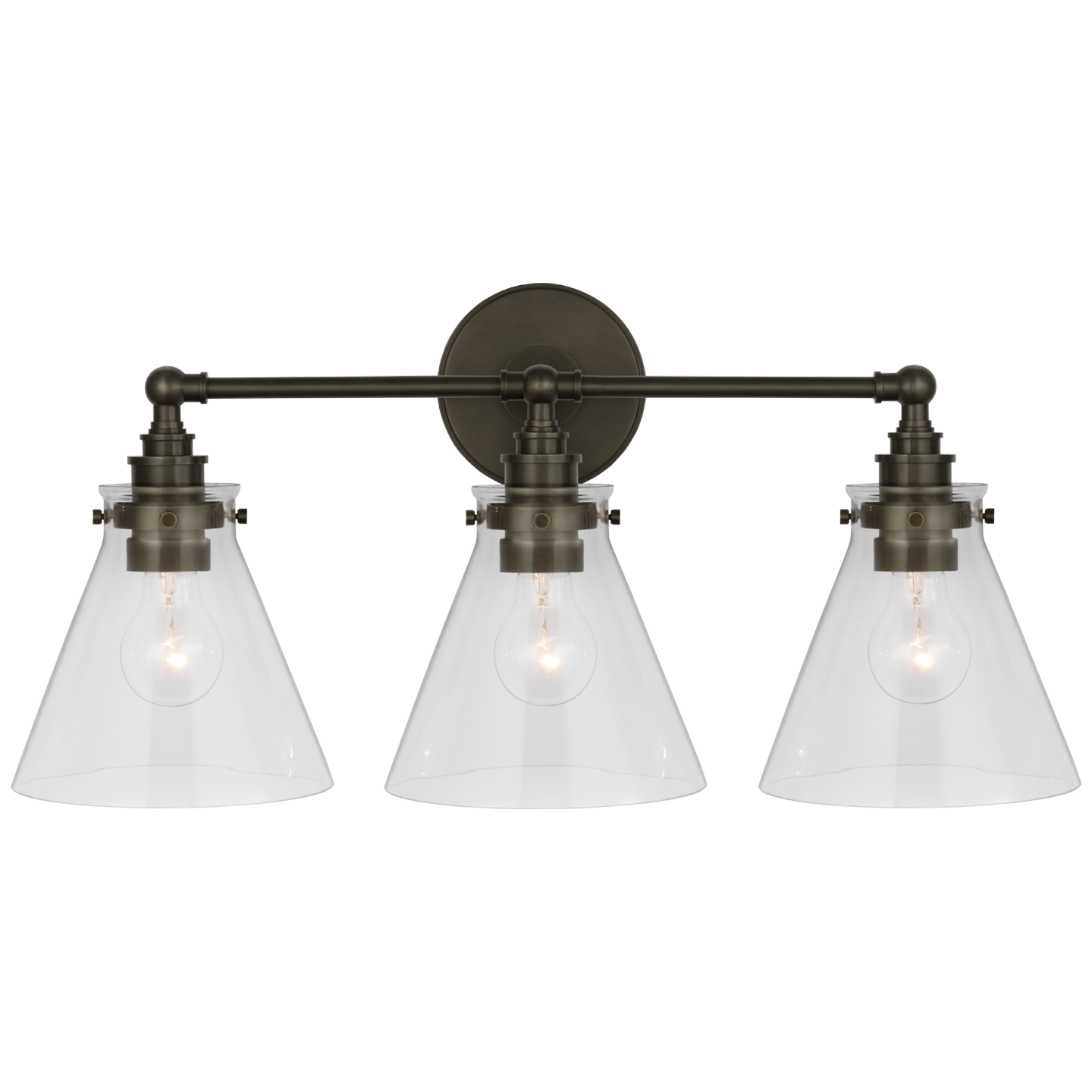 Parkington 24" Three Light Bath Bar CHD2529 Visual Comfort