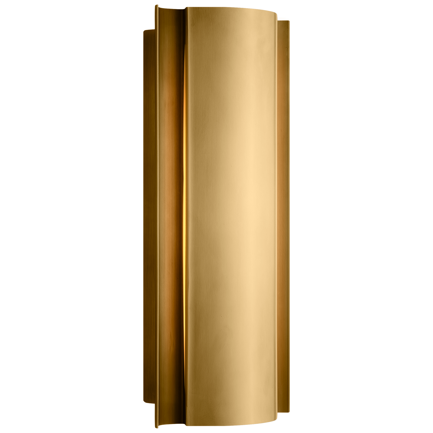 Jensen Small Wall Wash Sconce in Antique-Burnished Brass