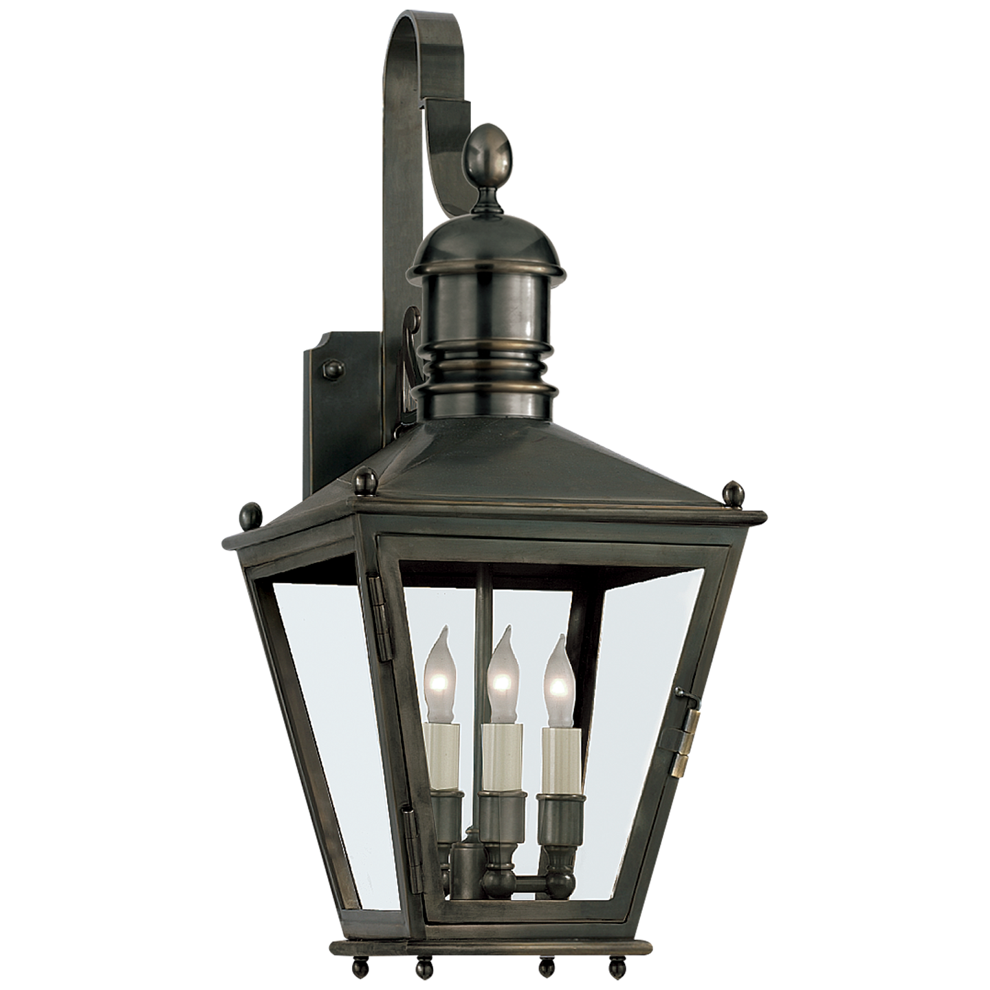 Sussex Small Bracket Lantern in Bronze