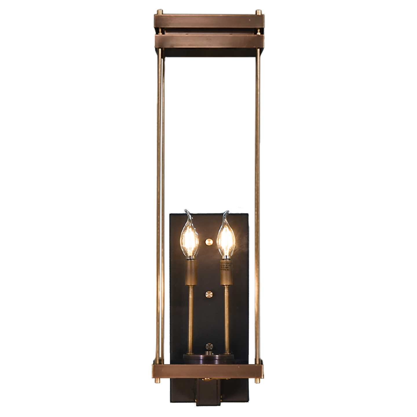 Austin 30" Wall Lantern in Antique Copper, Electric