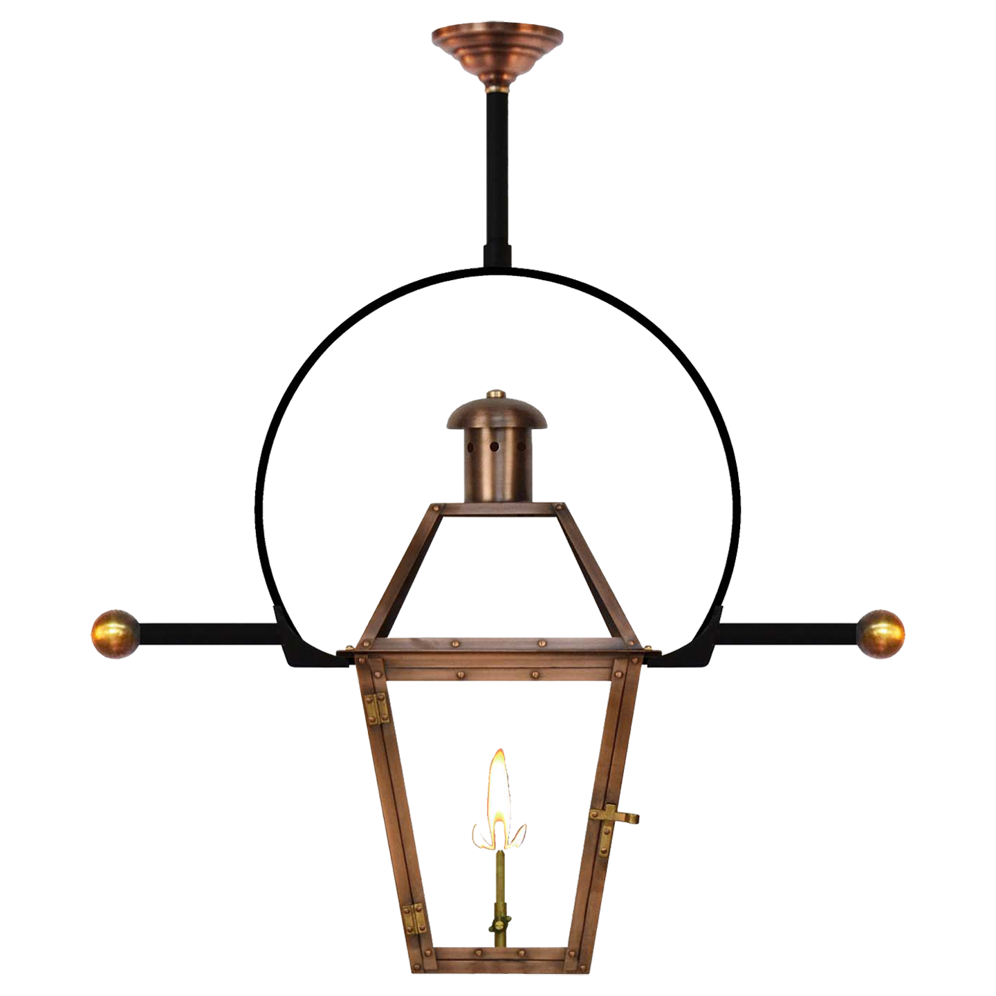 Georgetown 18" Ladder Rest Ceiling Lantern