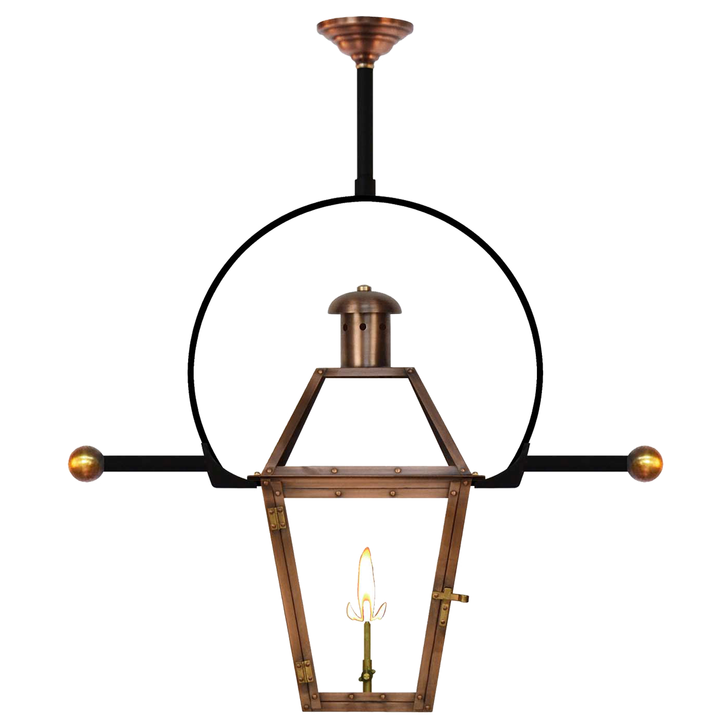 Georgetown 22" Ladder Rest Ceiling Lantern