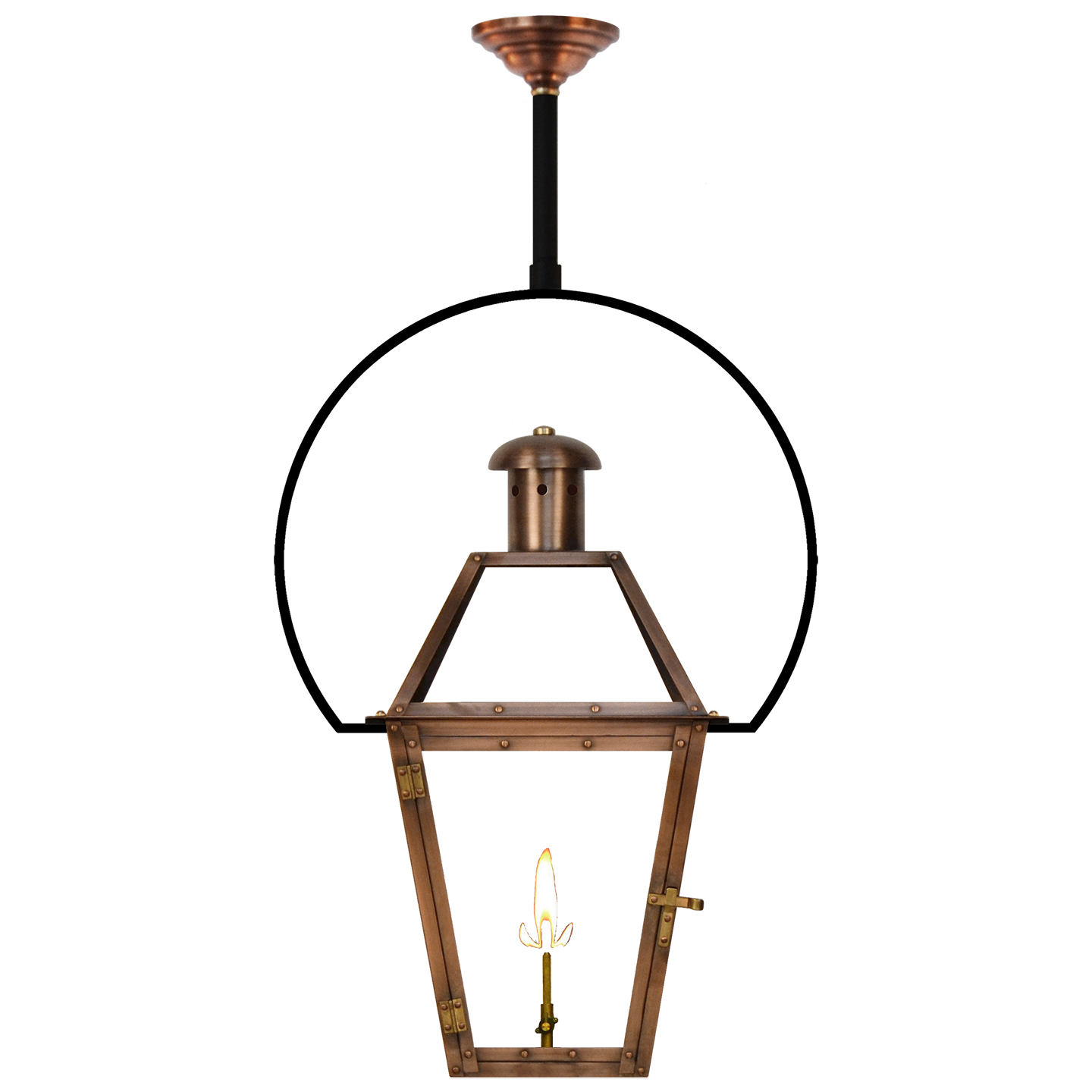 Georgetown 27" Yoke Ceiling Lantern