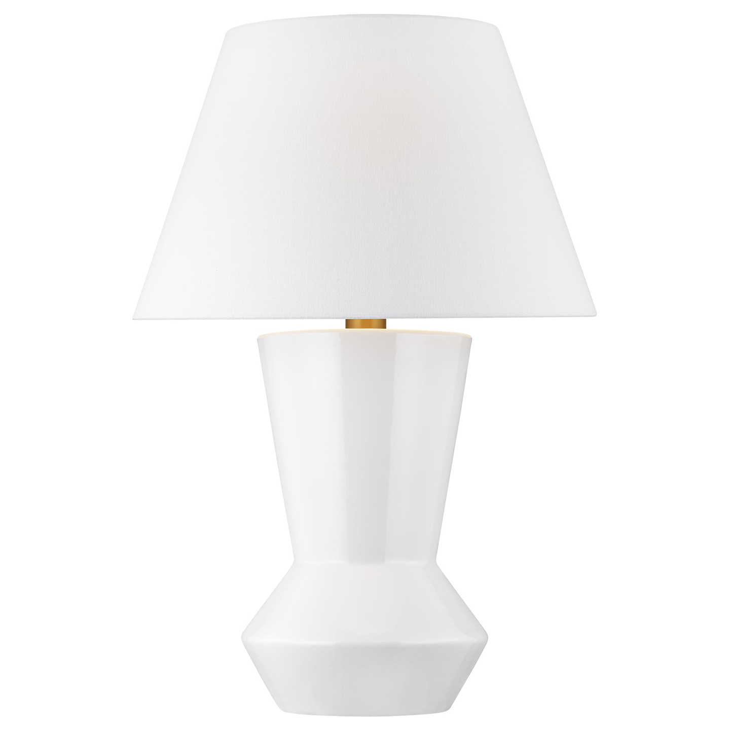 Abaco Table Lamp Arctic White Bulbs Inc