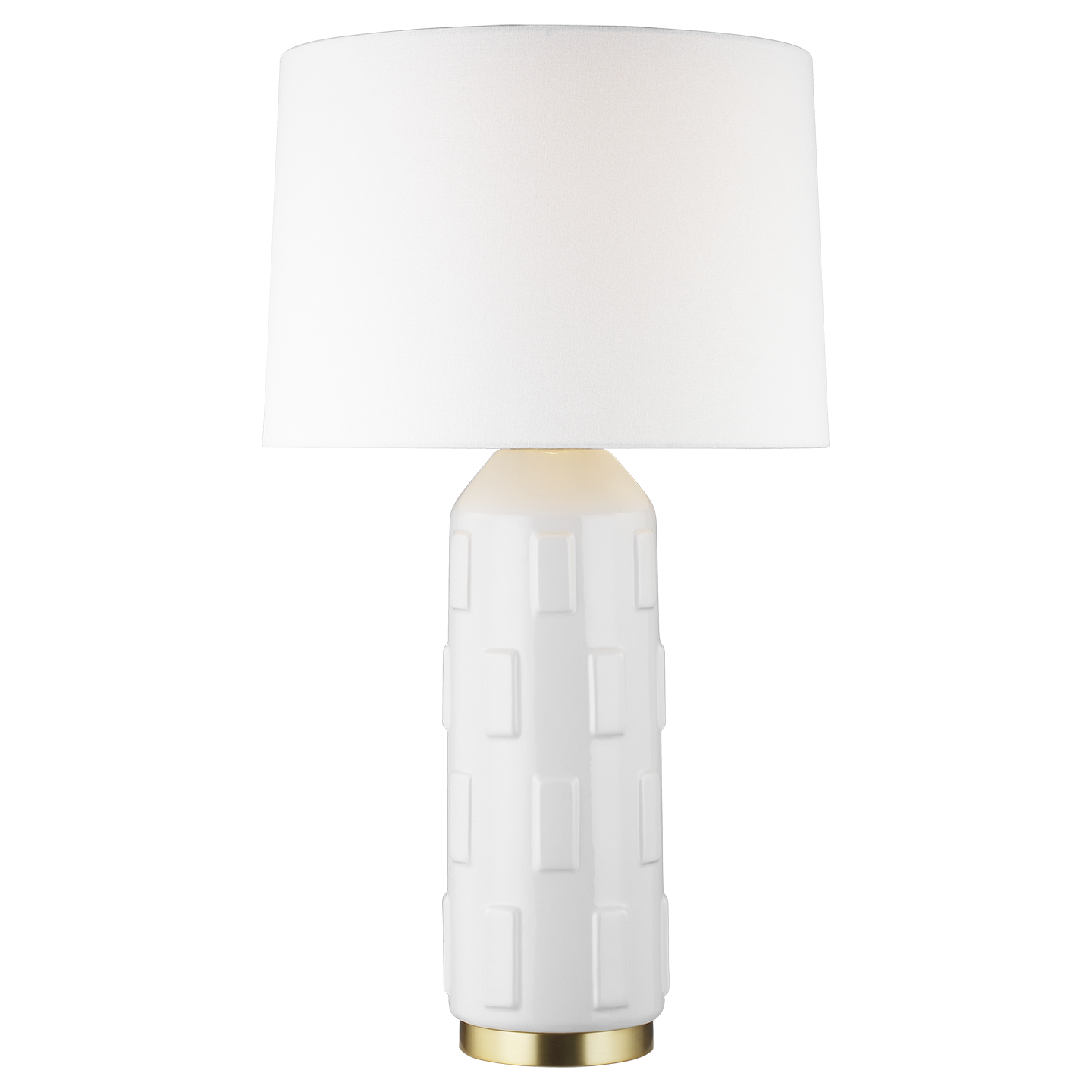 Morada Large Table Lamp Arctic White Bulbs Inc