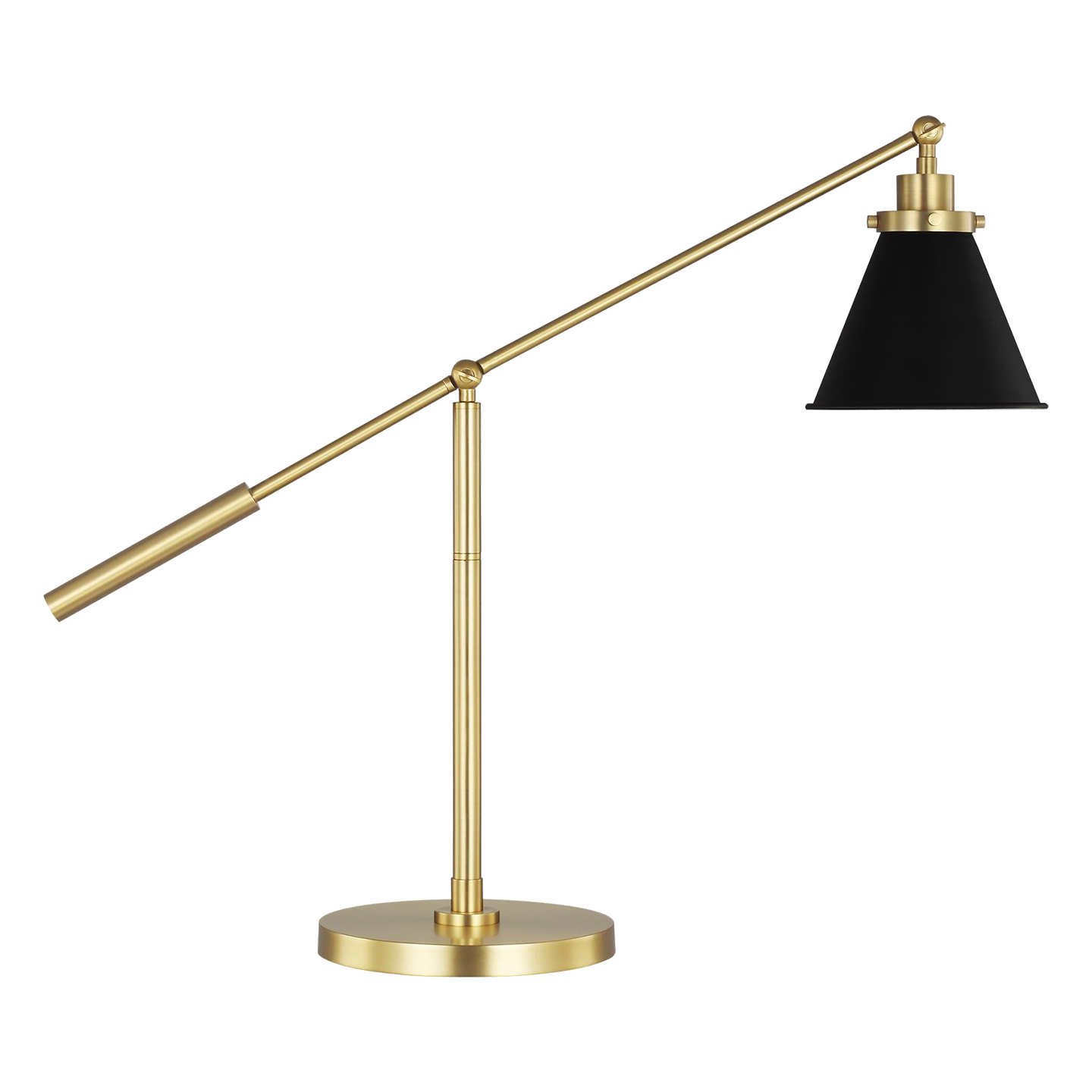 Wellfleet Cone Desk Lamp Midnight Black Bulbs Inc