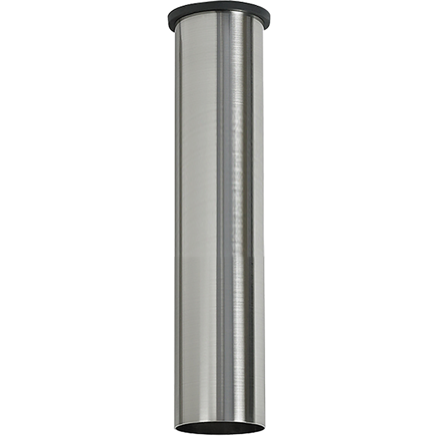 Minimalist Fan Downrod in Brushed Steel 48"