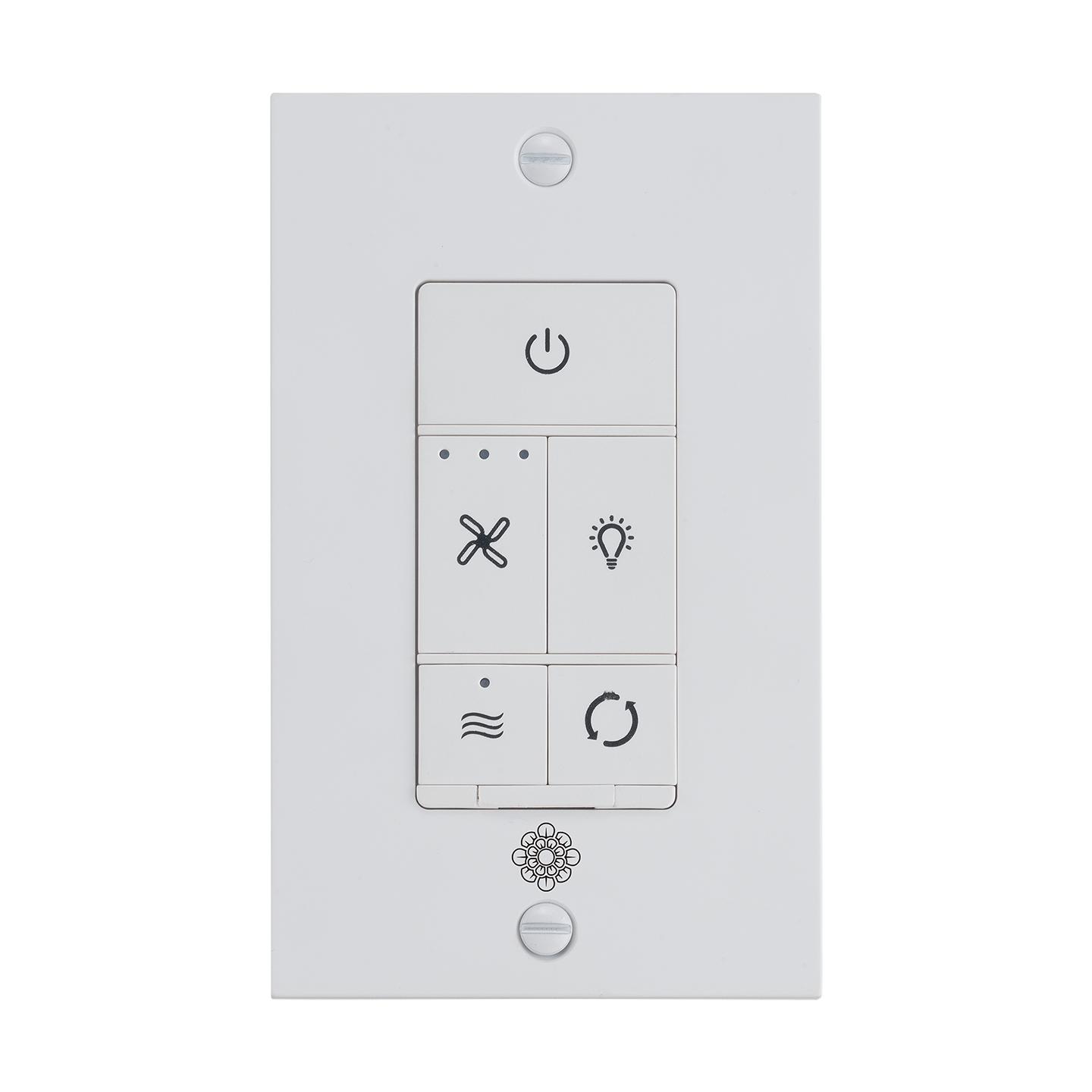 Universal Control 3 Speed with Dimmer and Reverse 3 Wire Wall
