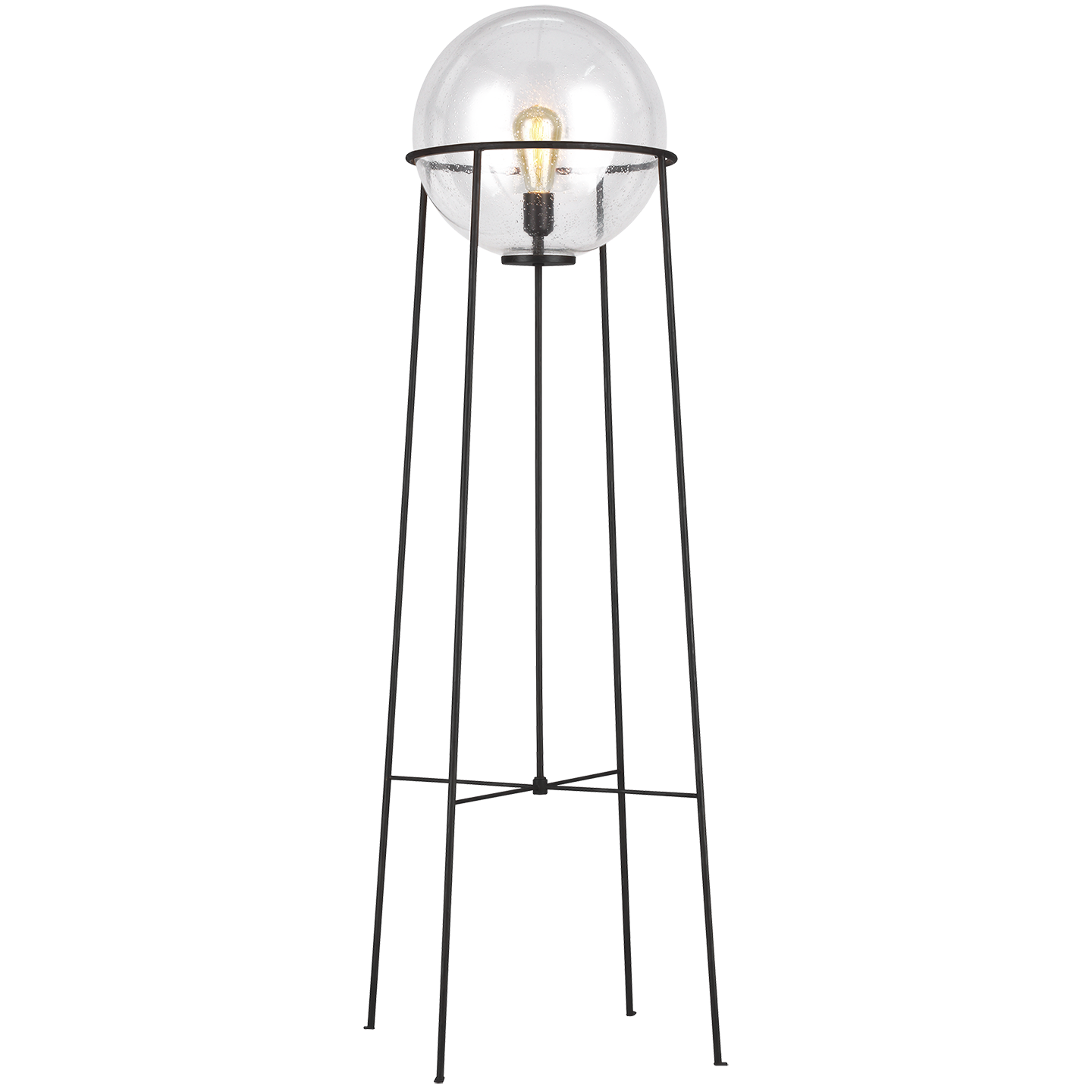 Atlas Floor Lamp Aged Iron Bulbs Inc
