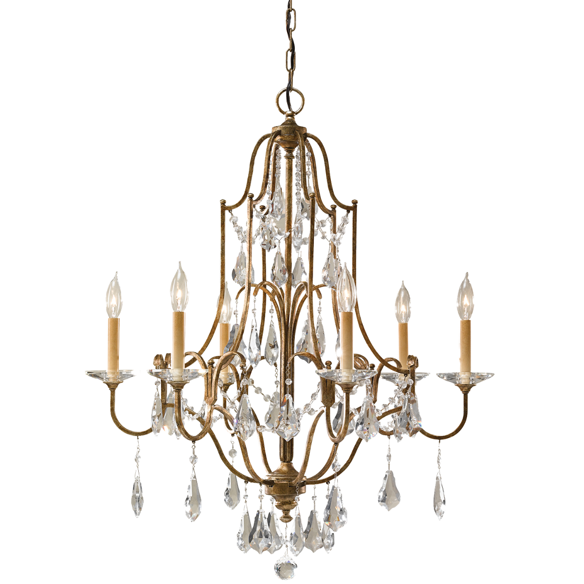 Valentina Medium Chandelier Oxidized Bronze