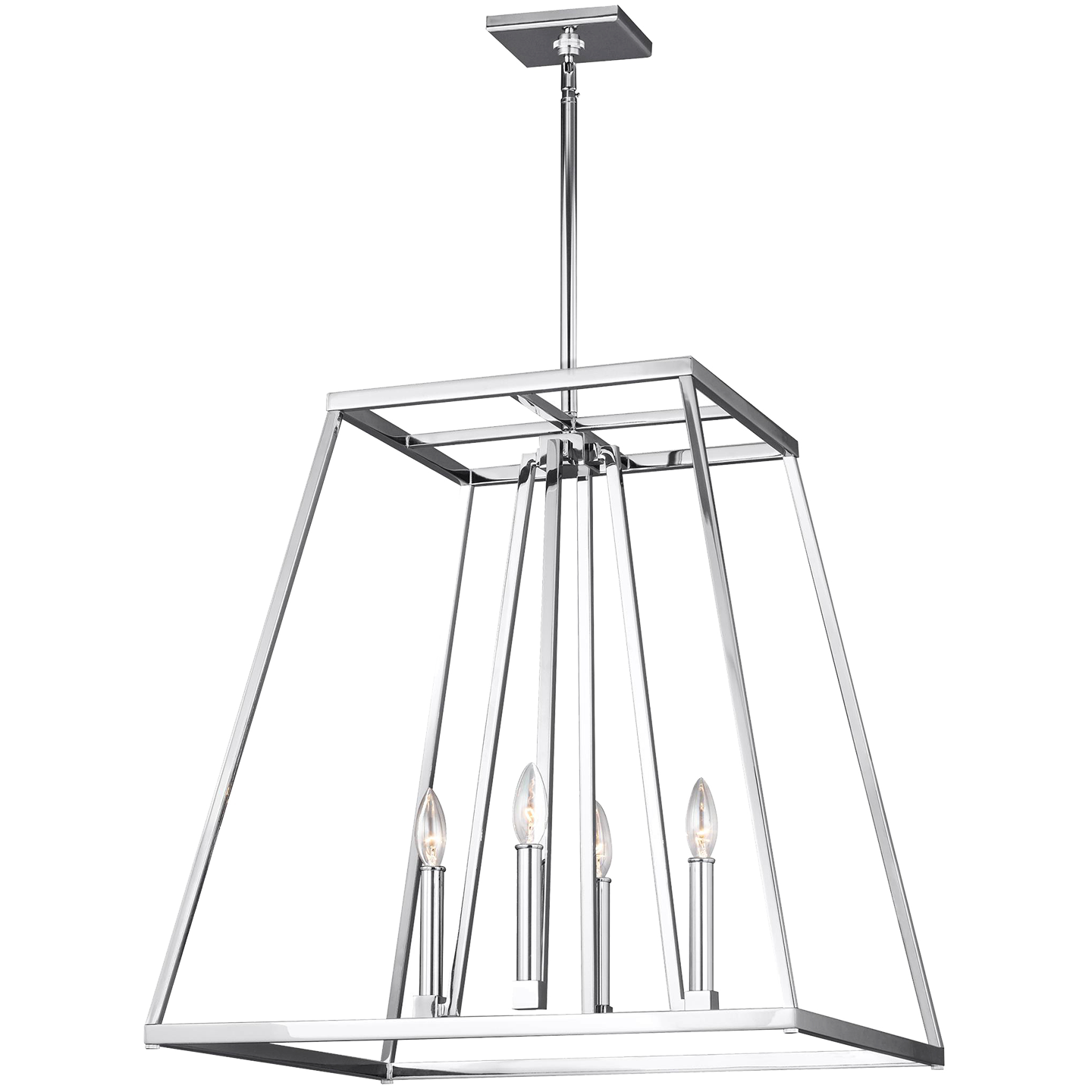 Conant Large Lantern Chrome