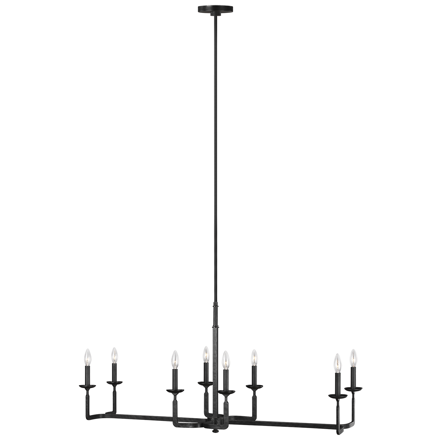 Ansley Eight Light Linear Chandelier
