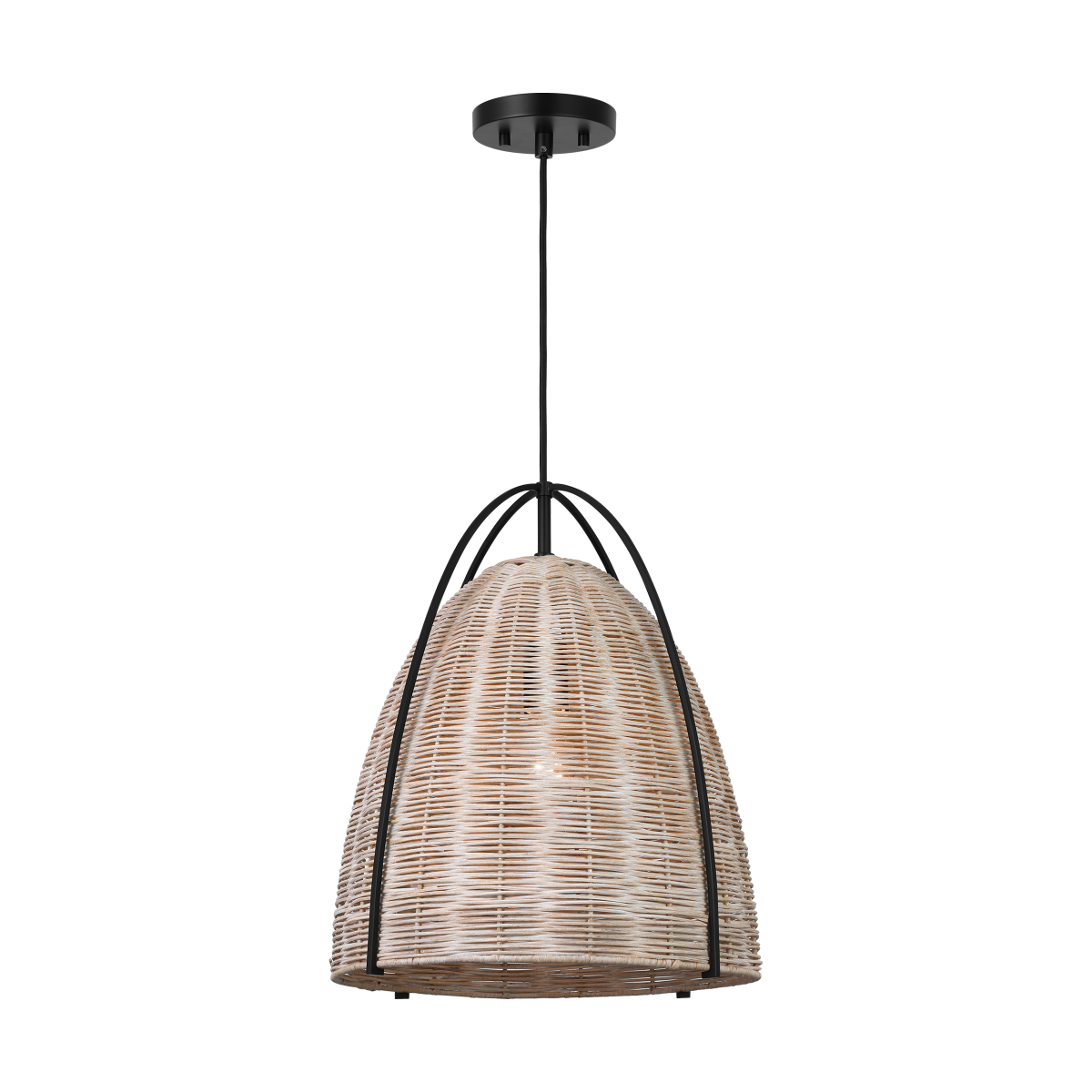 Norman Large Wicker Pendant