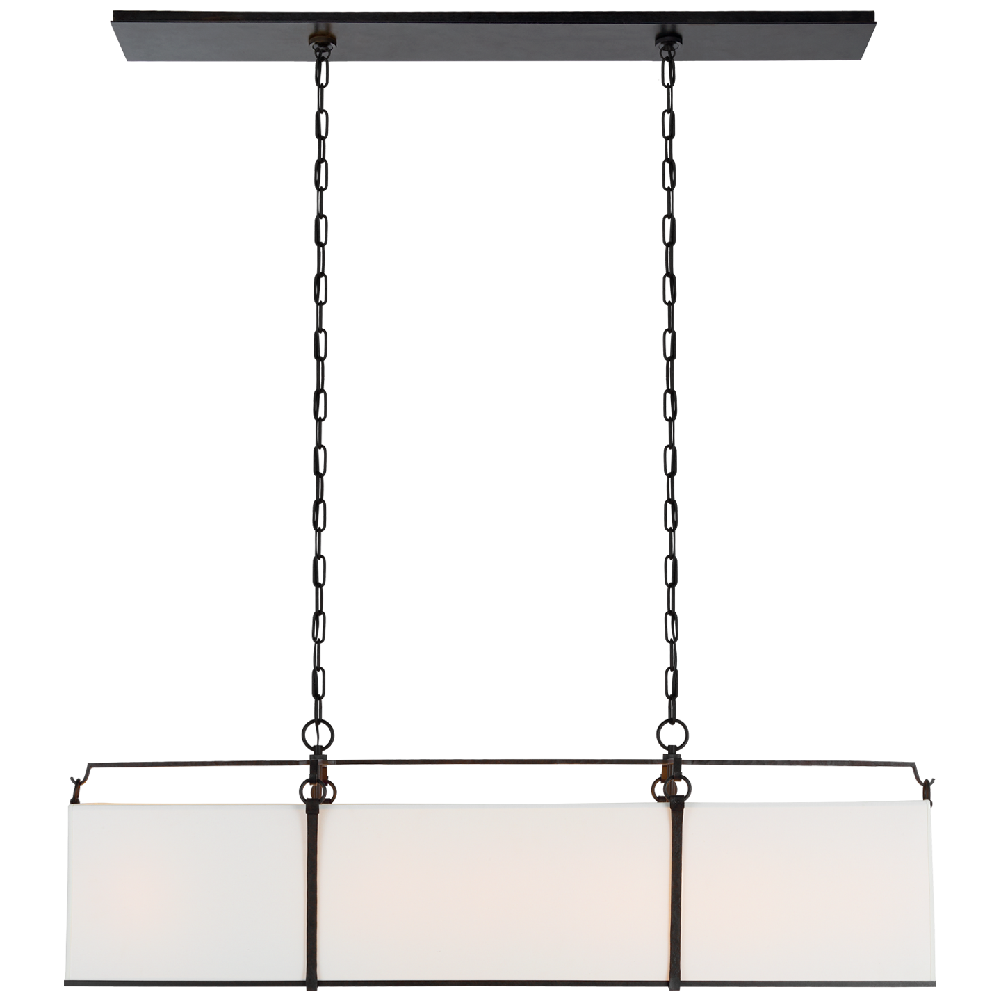 Aspen Large Linear Chandelier EUIKF5038 Visual Comfort