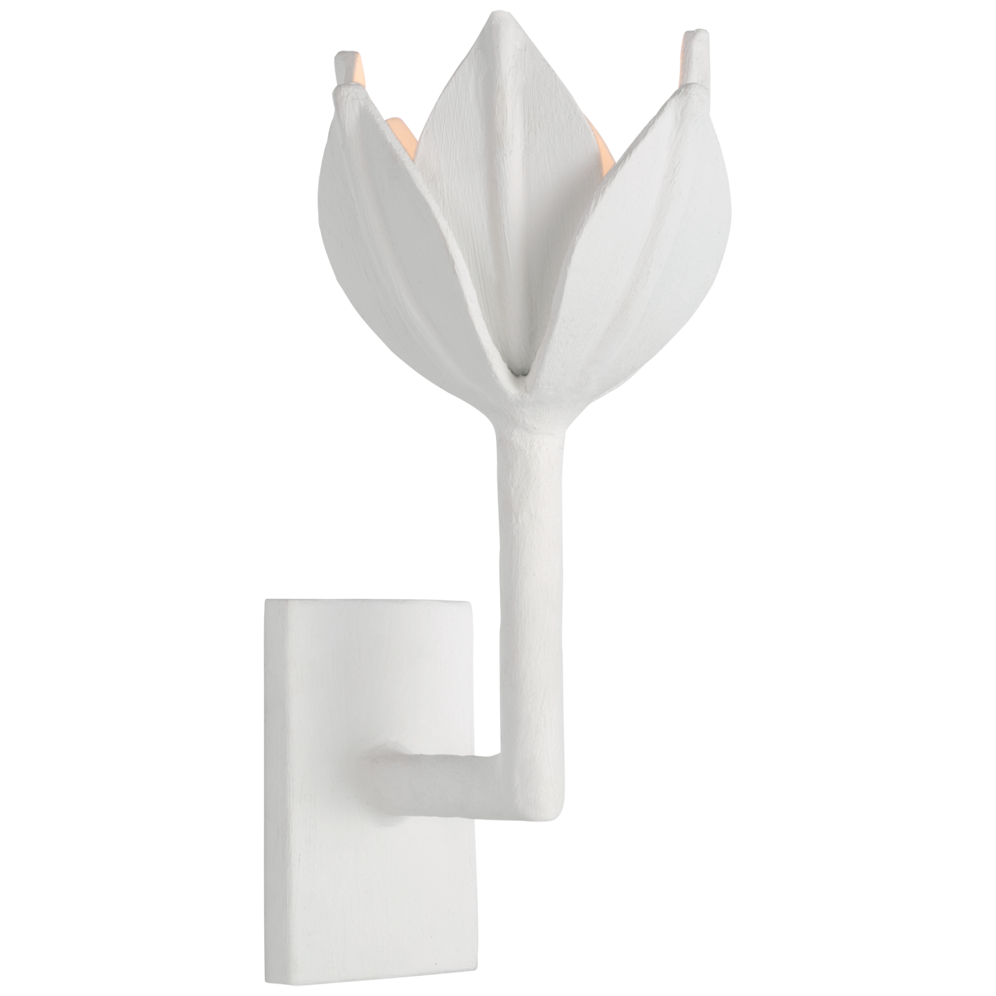 Alberto Small Sconce in Plaster White