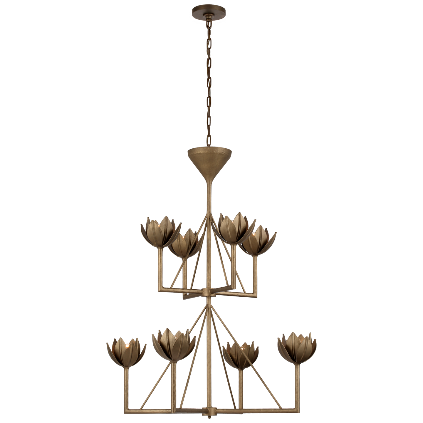 Alberto Medium Two Tier Chandelier - JN5005 | Visual Comfort