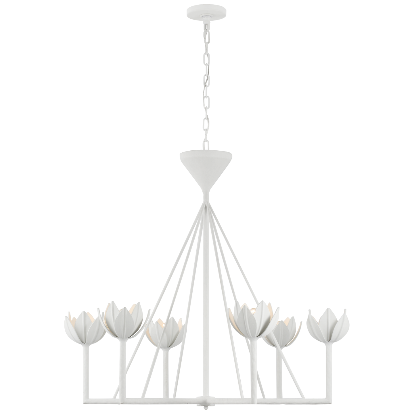 Alberto Large Low Ceiling Chandelier