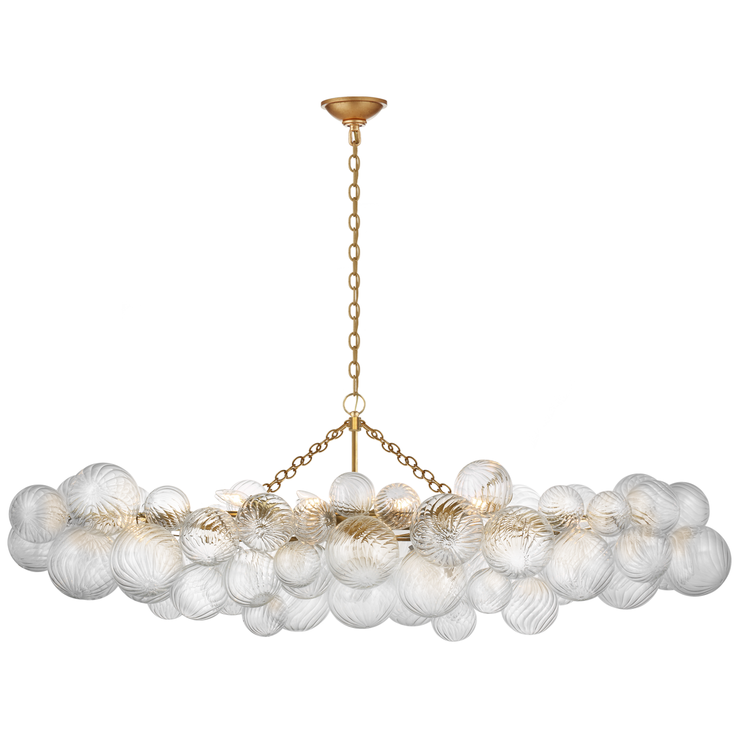 Talia Large Linear Chandelier JN5117 Visual Comfort