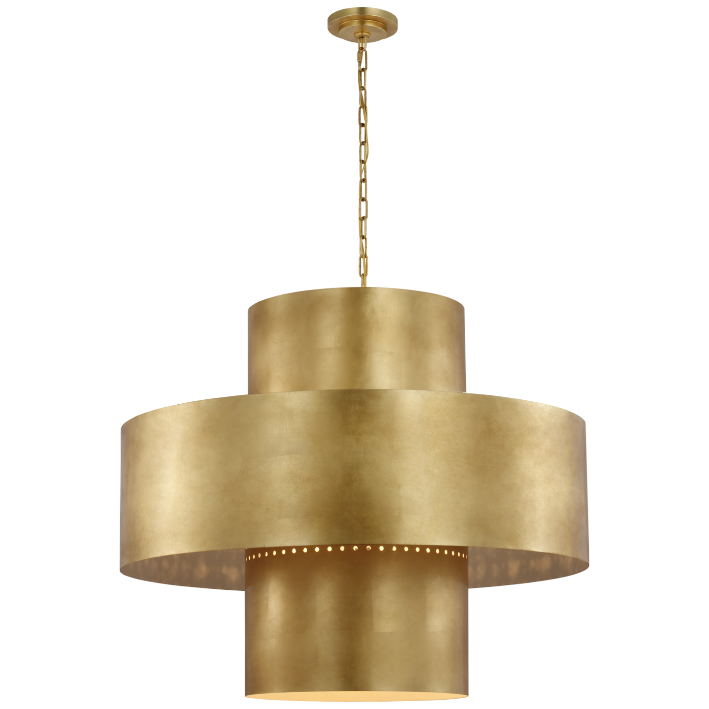 Chalmette 38" Layered Pendant JN5333 Visual Comfort