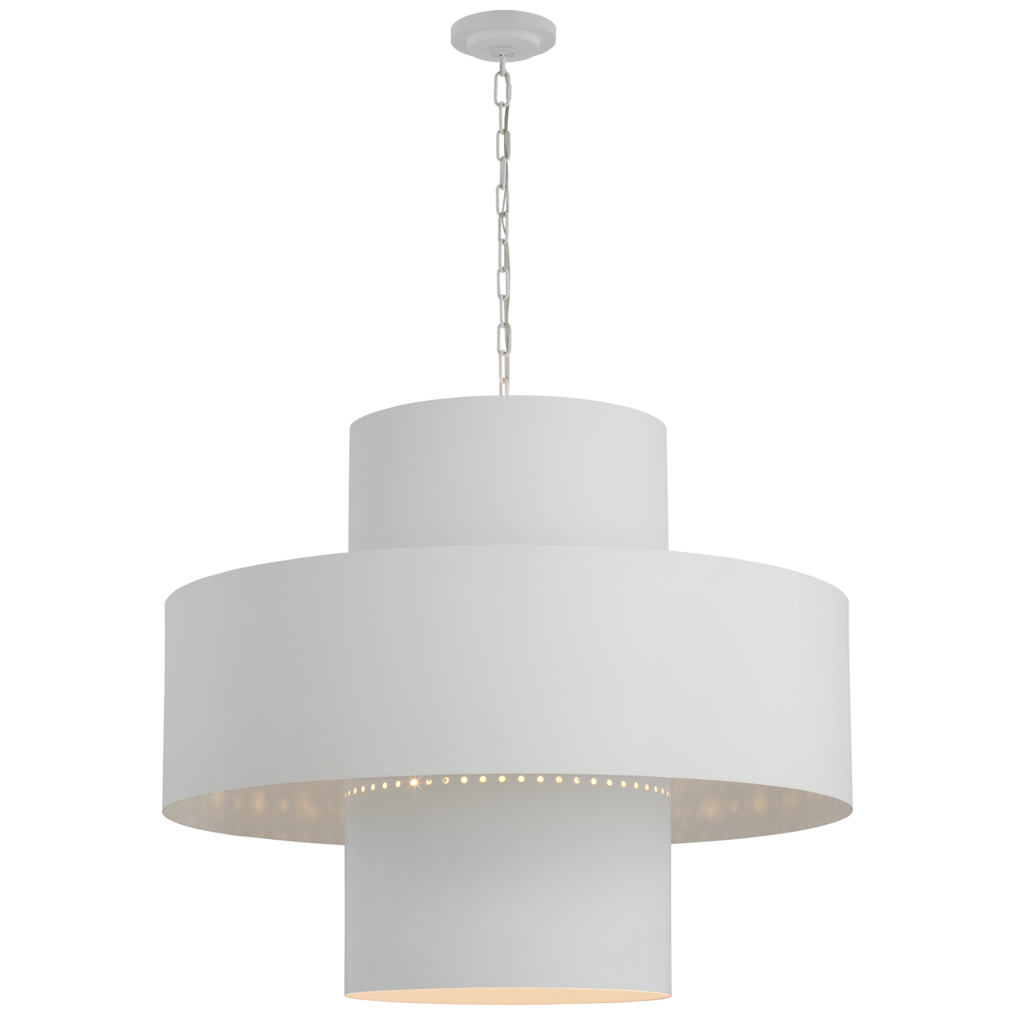 Chalmette 38" Layered Pendant JN5333 Visual Comfort