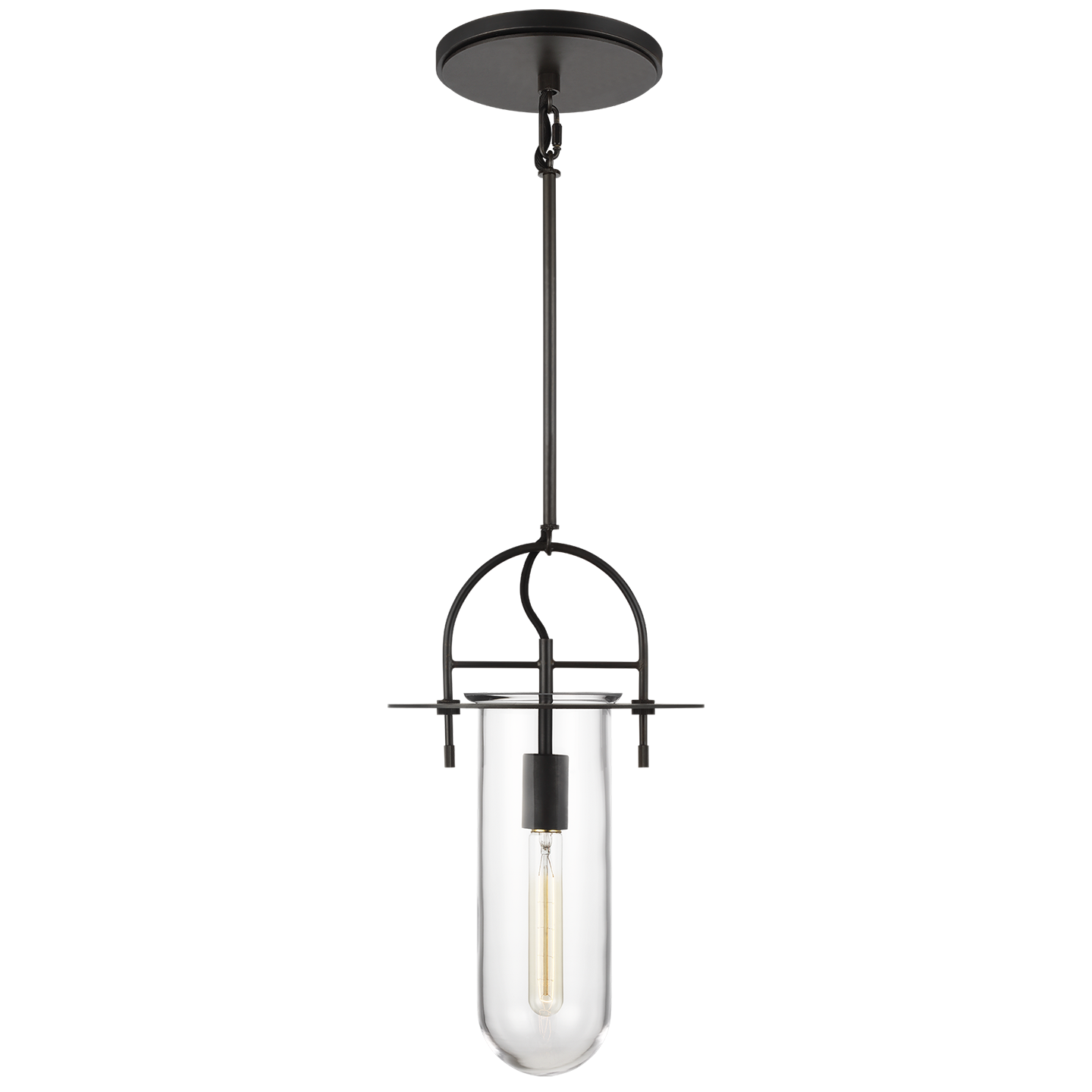 Nuance Medium Pendant Aged Iron