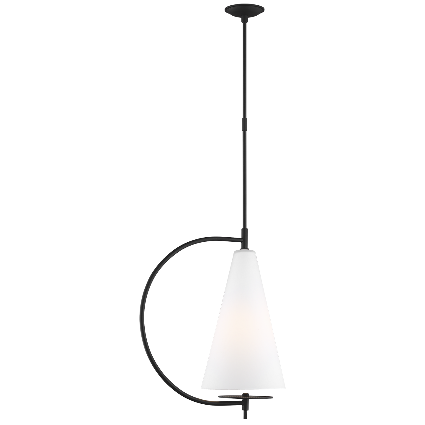 Gesture Tall Pendant Midnight Black