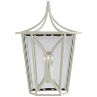 Cavanagh Mini Lantern Sconce in Light Cream